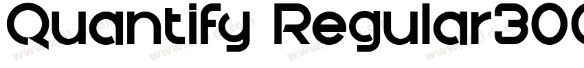 Quantify Regular300字体转换 Quantify Regular300字体转换